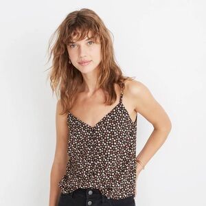 Like NEW: Madewell Floral Black Women's Camisole